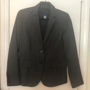 Jcrew blazer - 100% wool - sz 4 - gray herringbone